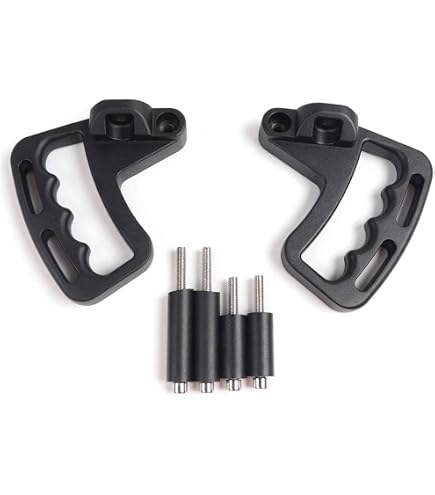 Amazon.com: Rough Country Front Black Steel Grab Handles for 07-18